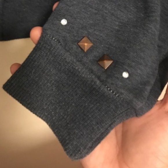 VICTORIA'S SECRET ZIP HOODIE NAVY BLUE LOVE PINK S - Picture 4 of 4